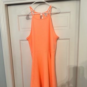 Orange dress